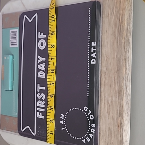 New Kate & Milo First and Last Day Chalk Sign NWT - Picture 4 of 5